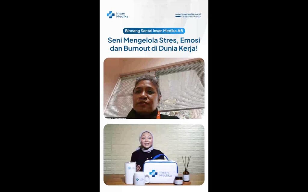insan medika live talk show stres dan burnout di dunia kerja