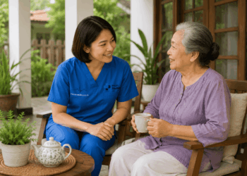 caregiver lansia